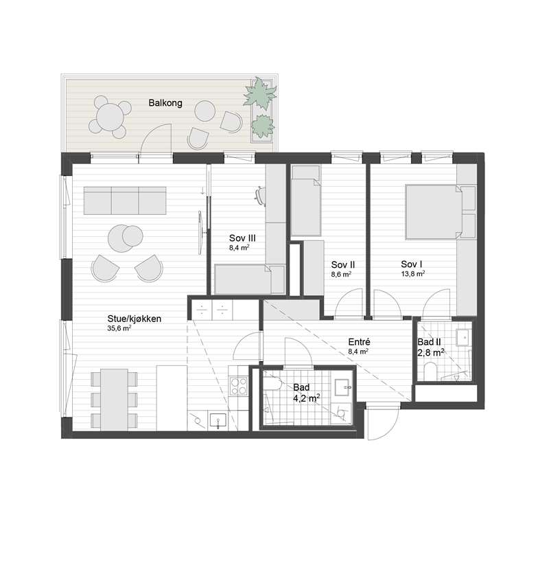 Plantegning 1